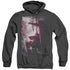 POWER RANGERS MOVIE/PINK ZORD POSTER - ADULT HEATHER HOODIE - BLACK