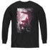 POWER RANGERS MOVIE/PINK ZORD POSTER - YOUTH LONG SLEEVE TEE - BLACK