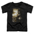 POWER RANGERS MOVIE/YELLOW ZORD POSTER - S/S TODDLER TEE - BLACK
