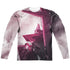 POWER RANGERS MOVIE/PINK ZORD POSTER (FRONT/BACK PRINT) - L/S ADULT POLY CREW  - MULTI