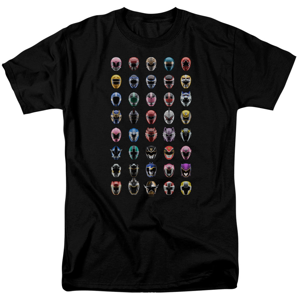 POWER RANGERS/VISUAL TIMELINE - S/S ADULT 18/1 - BLACK