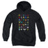 POWER RANGERS/VILLIANS - YOUTH PULLOVER HOODIE - BLACK