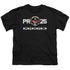POWER RANGERS/MEGAZORD 25 - S/S YOUTH 18/1 - BLACK