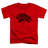 POWER RANGERS/RED - S/S TODDLER TEE - RED