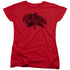 POWER RANGERS/RED - S/S WOMENS TEE - RED
