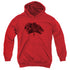 POWER RANGERS/RED - YOUTH PULLOVER HOODIE - RED