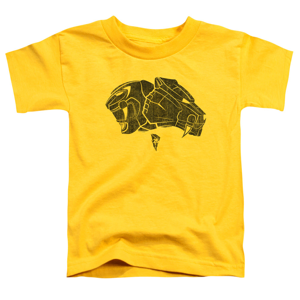 POWER RANGERS/YELLOW - S/S TODDLER TEE - YELLOW