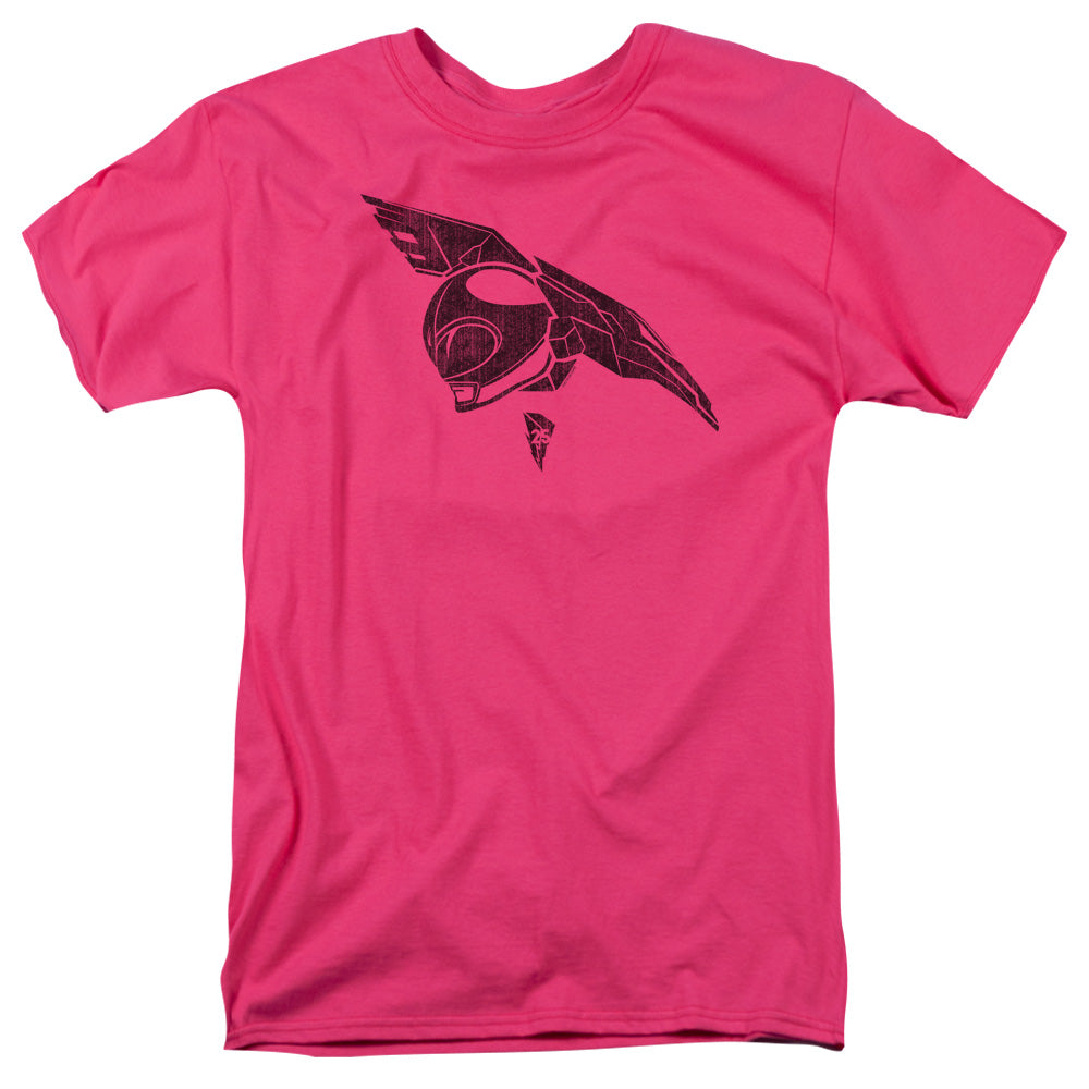 POWER RANGERS/PINK - S/S ADULT 18/1 - HOT PINK
