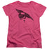 POWER RANGERS/PINK - S/S WOMENS TEE - HOT PINK