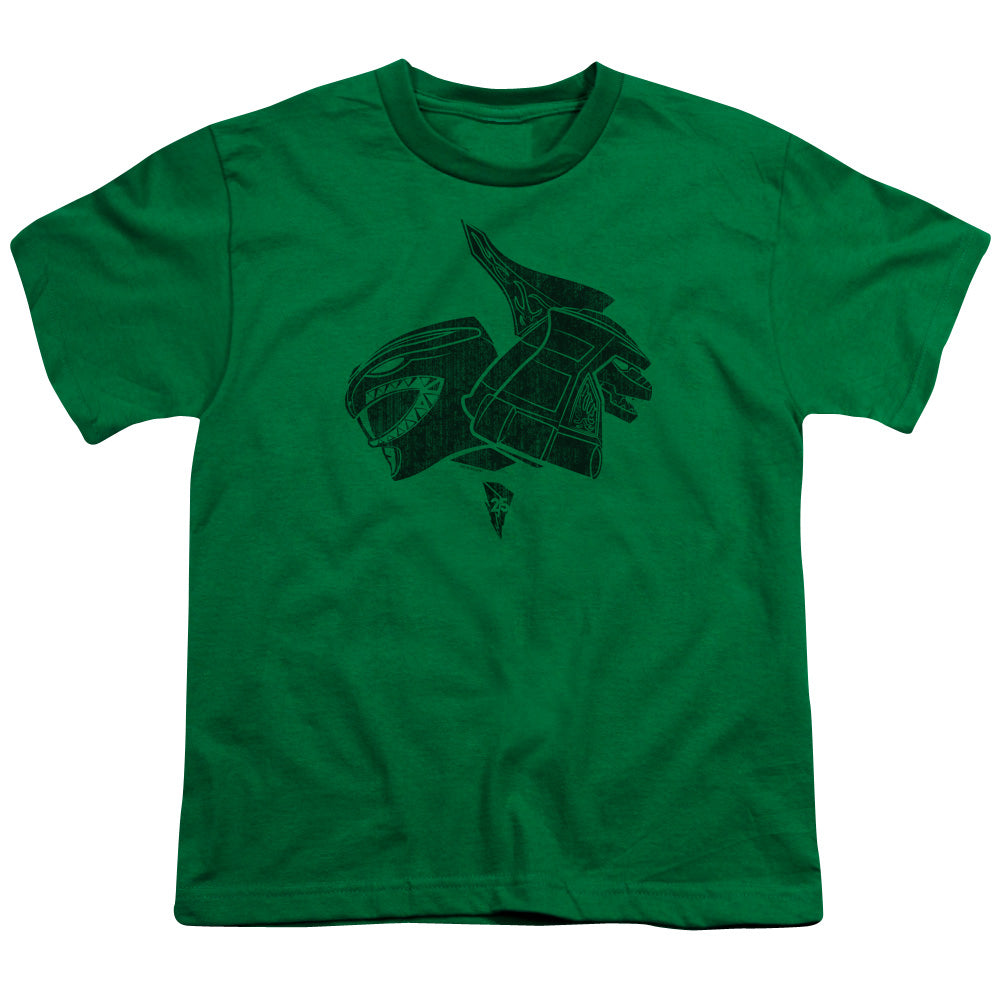 POWER RANGERS/GREEN - S/S YOUTH 18/1 - KELLY GREEN