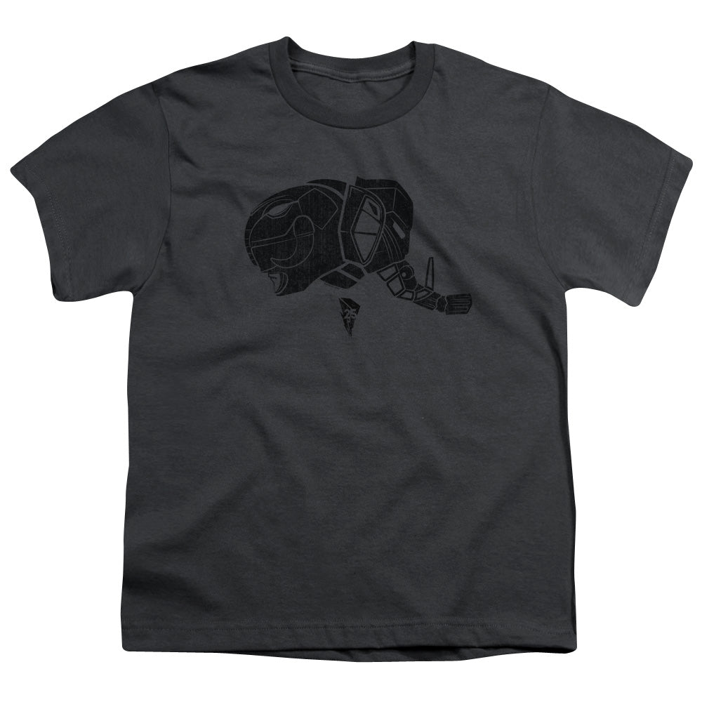 POWER RANGERS/BLACK - S/S YOUTH 18/1 - CHARCOAL