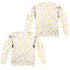 POWER RANGERS/GRL PWR (FRONT/BACK PRINT) - L/S ADULT POLY CREW  - MULTI