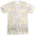 POWER RANGERS/GRL PWR (FRONT/BACK PRINT) - S/S ADULT POLY CREW - MULTI