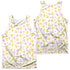 POWER RANGERS/GRL PWR (FRONT/BACK PRINT) - ADULT POLY TANK TOP - MULTI