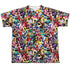 POWER RANGERS/CROWD OF RANGERS (FRONT/BACK PRINT) - S/S YOUTH POLY CREW - MULTI