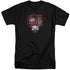 POWER RANGERS/RED 25 - S/S ADULT TALL 18/1 - BLACK