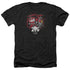 POWER RANGERS/RED 25 - ADULT HEATHER - BLACK