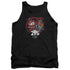 POWER RANGERS/RED 25 - ADULT TANK - BLACK