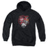POWER RANGERS/RED 25 - YOUTH PULLOVER HOODIE - BLACK