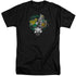 POWER RANGERS/GREEN 25 - S/S ADULT TALL 18/1 - BLACK