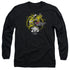 POWER RANGERS/YELLOW 25 - L/S ADULT 18/1 - BLACK