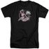 POWER RANGERS/PINK 25 - S/S ADULT TALL 18/1 - BLACK