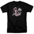 POWER RANGERS/PINK 25 - S/S ADULT 18/1 - BLACK