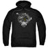 POWER RANGERS/BLACK 25 - ADULT PULLOVER HOODIE - BLACK