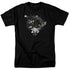 POWER RANGERS/BLACK 25 - S/S ADULT 18/1 - BLACK