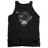 POWER RANGERS/BLACK 25 - ADULT TANK - BLACK