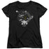 POWER RANGERS/BLACK 25 - S/S WOMENS TEE - BLACK