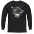 POWER RANGERS/BLACK 25 - YOUTH LONG SLEEVE TEE - BLACK