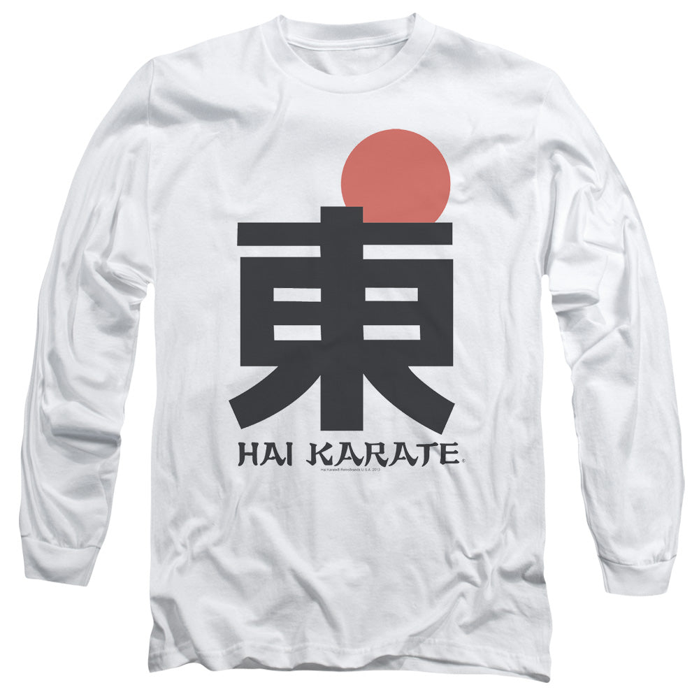 HAI KARATE/LOGO - L/S ADULT 18/1 - WHITE