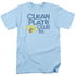 KEN L RATION/CLEAN PLATE - S/S ADULT 18/1 - LIGHT BLUE