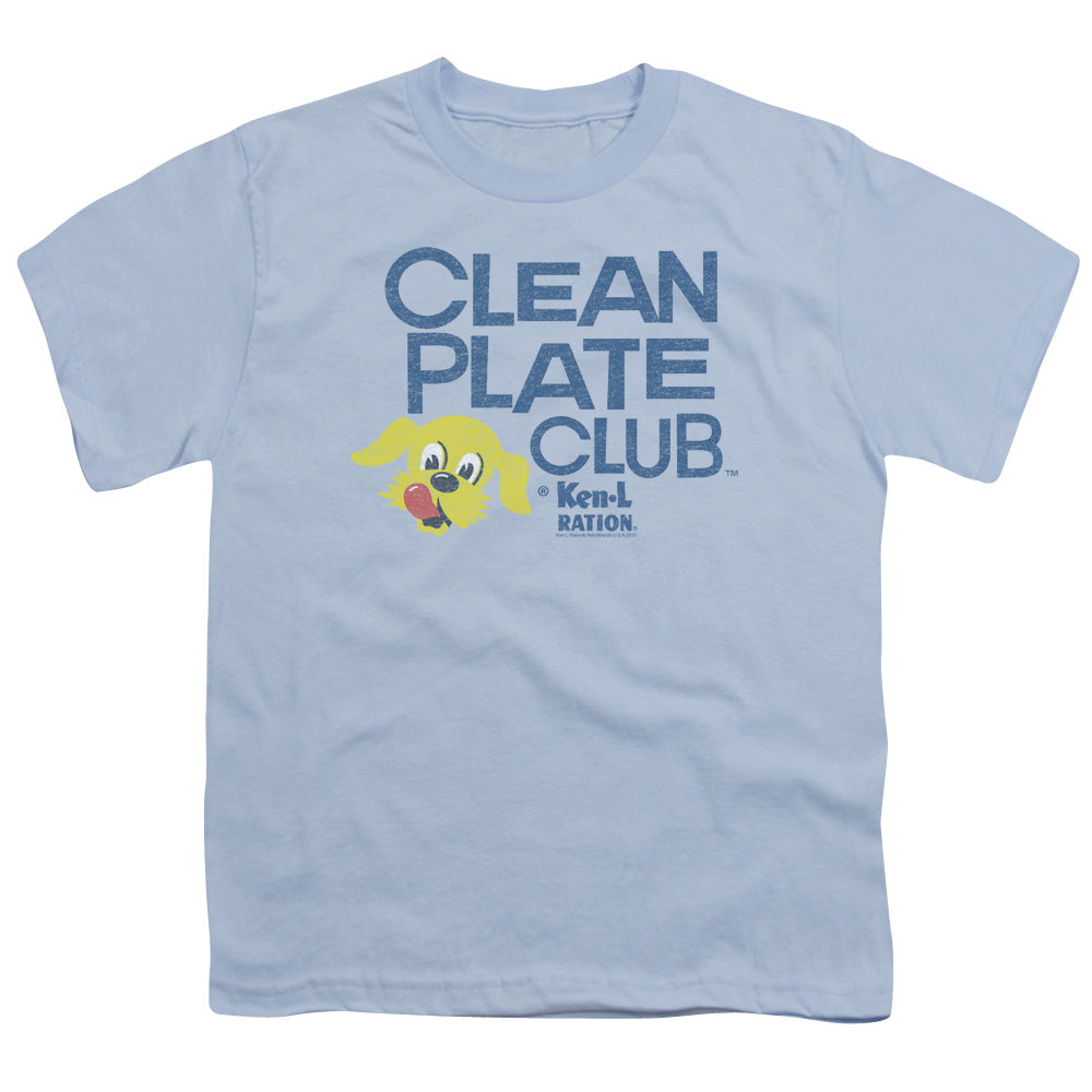 KEN L RATION/CLEAN PLATE - S/S YOUTH 18/1 - LIGHT BLUE