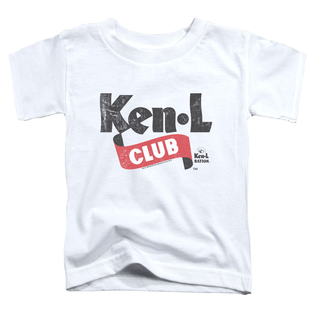 KEN L RATION/KEN L CLUB - S/S TODDLER TEE - WHITE