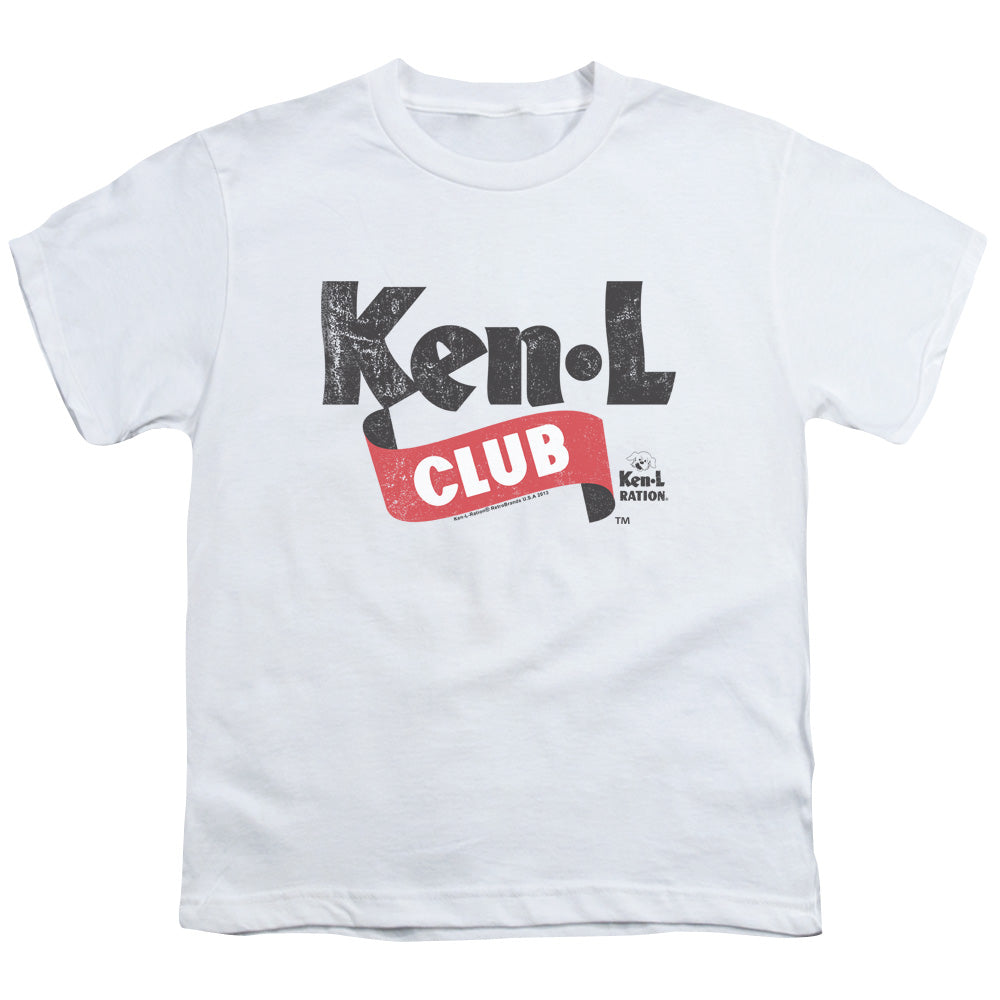 KEN L RATION/KEN L CLUB - S/S YOUTH 18/1 - WHITE