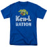 KEN L RATION/DISTRESSED LOGO - S/S ADULT 18/1 - ROYAL BLUE