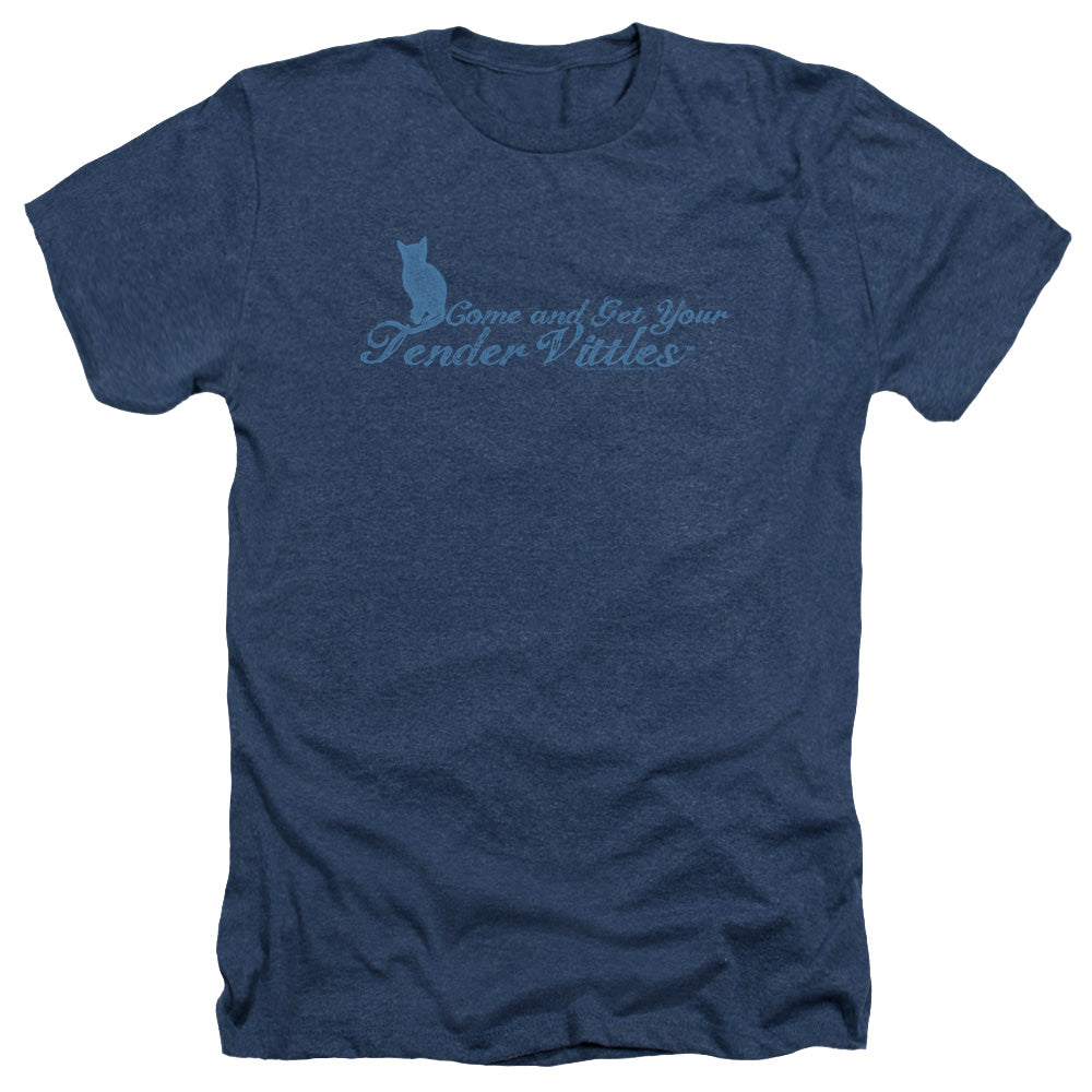 TENDER VITTLES/COME AND GET EM - ADULT HEATHER - NAVY