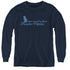 TENDER VITTLES/COME AND GET EM - YOUTH LONG SLEEVE TEE - NAVY