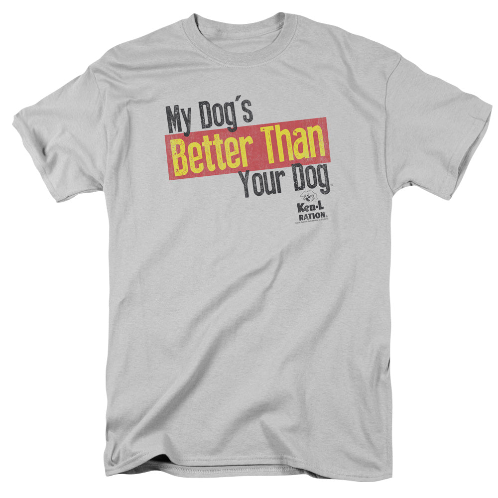 KEN L RATION/BETTER THAN - S/S ADULT 18/1 - SILVER