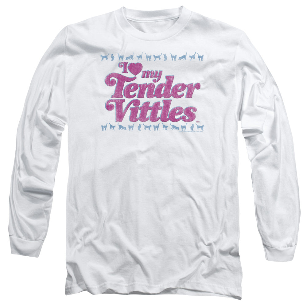 TENDER VITTLES/LOVE - L/S ADULT 18/1 - WHITE