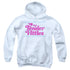 TENDER VITTLES/LOVE - YOUTH PULLOVER HOODIE - WHITE