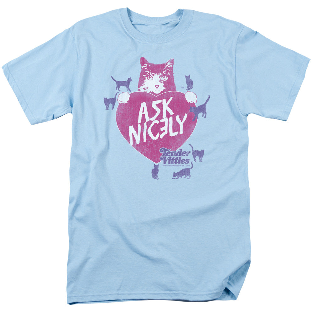 TENDER VITTLES/NICELY - S/S ADULT 18/1 - LIGHT BLUE