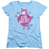 TENDER VITTLES/NICELY - S/S WOMENS TEE - LIGHT BLUE