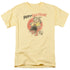 PUSS N BOOTS/PURRFECTION - S/S ADULT 18/1 - BANANA