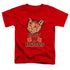PUSS N BOOTS/BOOT A LICIOUS - S/S TODDLER TEE - RED