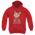 PUSS N BOOTS/BOOT A LICIOUS - YOUTH PULLOVER HOODIE - RED