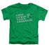 PUSS N BOOTS/CHOP LICKIN TASTY GOODNESS - S/S TODDLER TEE - KELLY GREEN
