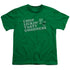 PUSS N BOOTS/CHOP LICKIN TASTY GOODNESS - S/S YOUTH 18/1 - KELLY GREEN